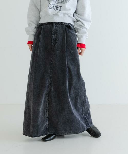 URBAN RESEARCH / アーバンリサーチ スカート | ガーメントダイコーデュロイスカート | 詳細16