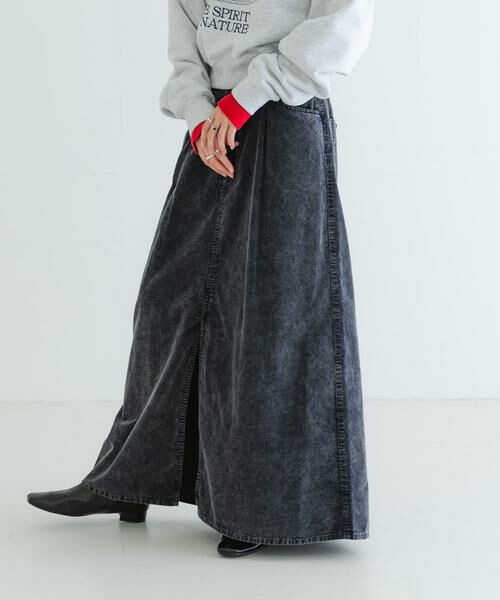 URBAN RESEARCH / アーバンリサーチ スカート | ガーメントダイコーデュロイスカート | 詳細17
