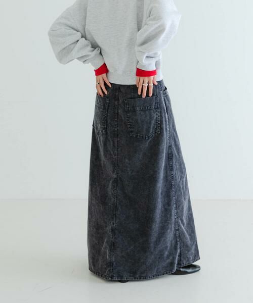 URBAN RESEARCH / アーバンリサーチ スカート | ガーメントダイコーデュロイスカート | 詳細18