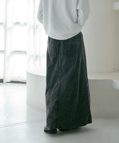 URBAN RESEARCH / アーバンリサーチ スカート | ガーメントダイコーデュロイスカート | 詳細24