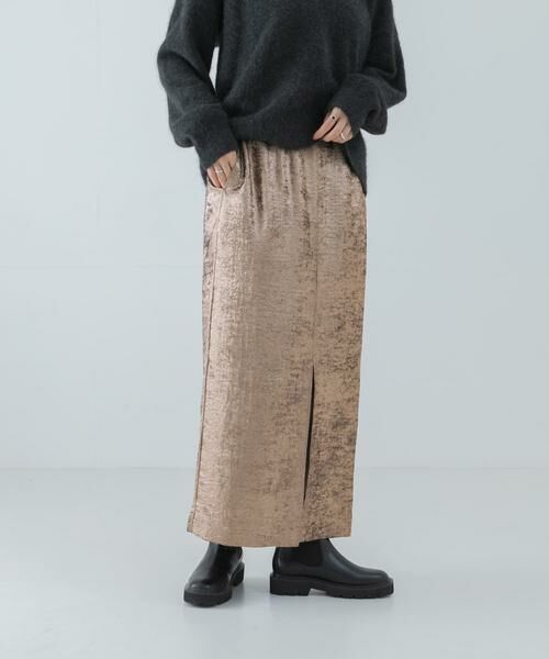 URBAN RESEARCH / アーバンリサーチ スカート | グリッターロングスカート | 詳細4