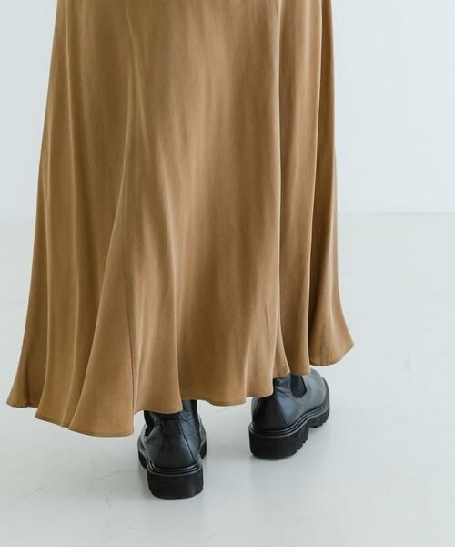 URBAN RESEARCH / アーバンリサーチ スカート | 『MADE IN JAPAN』キュプラフィブリルロングスカート | 詳細1
