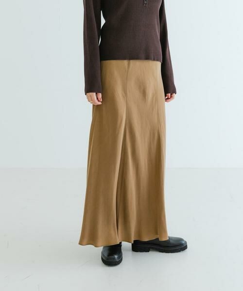 URBAN RESEARCH / アーバンリサーチ スカート | 『MADE IN JAPAN』キュプラフィブリルロングスカート | 詳細4