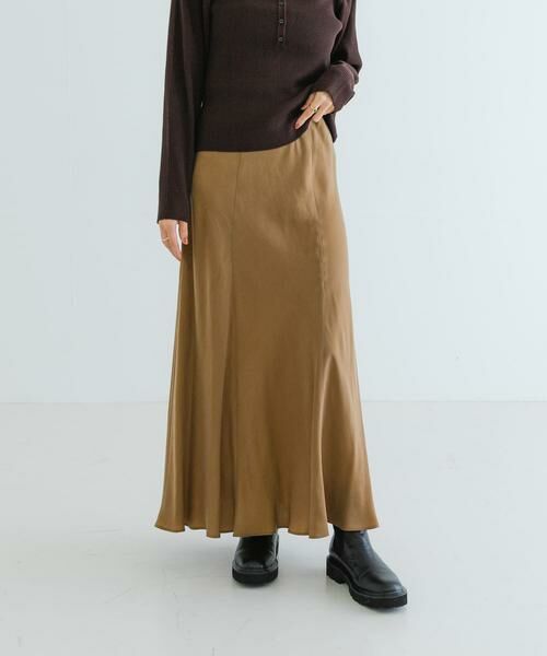 URBAN RESEARCH / アーバンリサーチ スカート | 『MADE IN JAPAN』キュプラフィブリルロングスカート | 詳細5