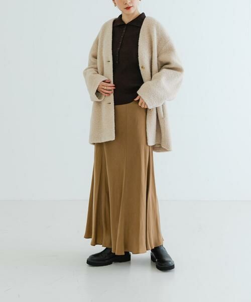 URBAN RESEARCH / アーバンリサーチ スカート | 『MADE IN JAPAN』キュプラフィブリルロングスカート | 詳細6