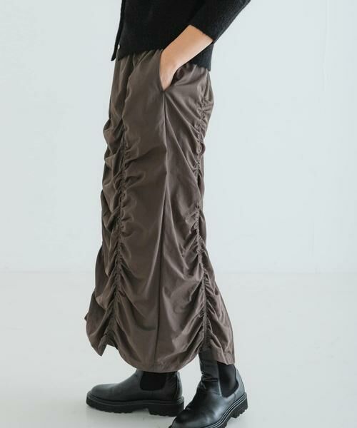 URBAN RESEARCH / アーバンリサーチ スカート | シャーリングギャザースカート | 詳細1