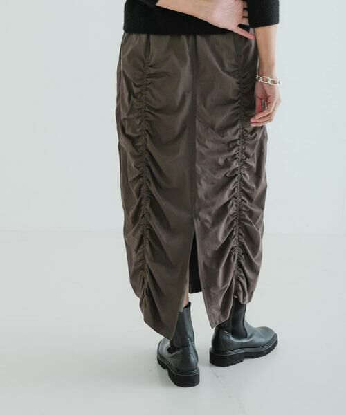 URBAN RESEARCH / アーバンリサーチ スカート | シャーリングギャザースカート | 詳細2
