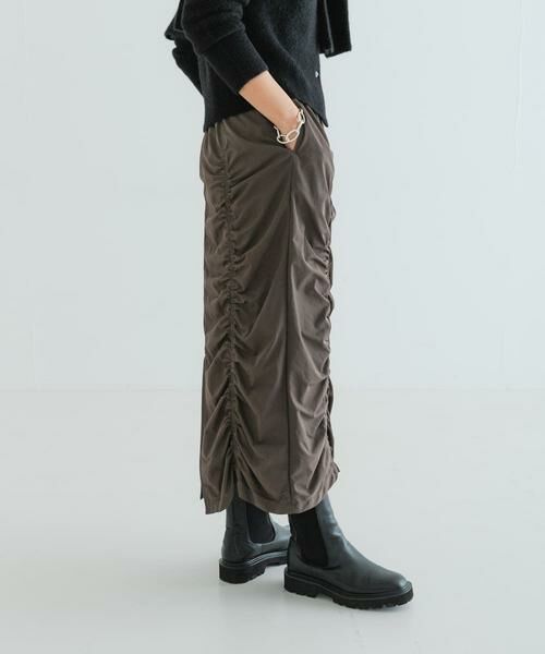 URBAN RESEARCH / アーバンリサーチ スカート | シャーリングギャザースカート | 詳細4