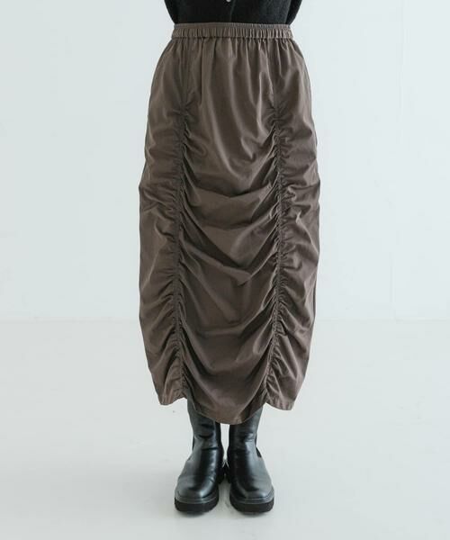 URBAN RESEARCH / アーバンリサーチ スカート | シャーリングギャザースカート | 詳細8