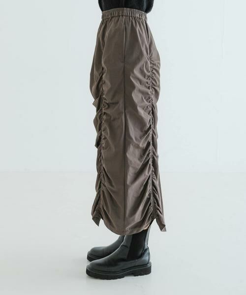 URBAN RESEARCH / アーバンリサーチ スカート | シャーリングギャザースカート | 詳細9