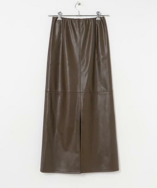 URBAN RESEARCH / アーバンリサーチ スカート | レザーライクマキシスカート | 詳細10