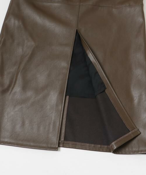 URBAN RESEARCH / アーバンリサーチ スカート | レザーライクマキシスカート | 詳細11