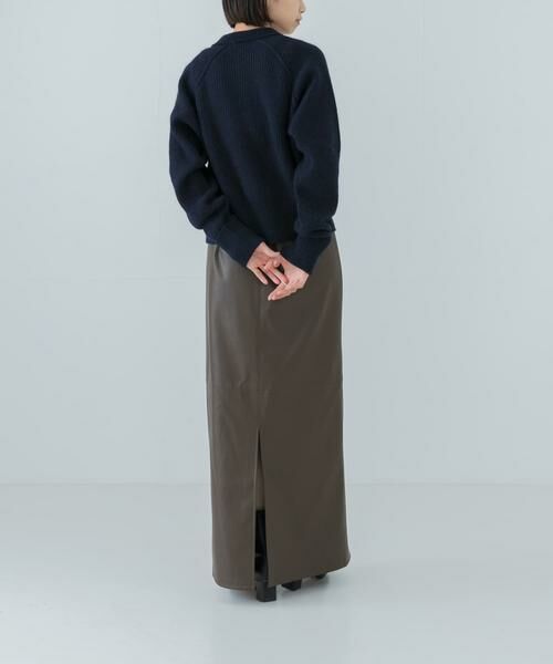 URBAN RESEARCH / アーバンリサーチ スカート | レザーライクマキシスカート | 詳細5