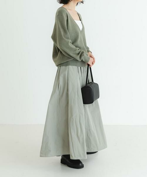 URBAN RESEARCH / アーバンリサーチ スカート | メモリータフタボリュームスカート | 詳細3