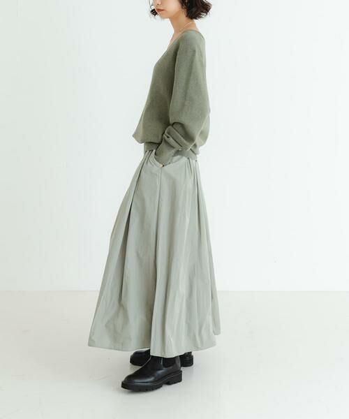 URBAN RESEARCH / アーバンリサーチ スカート | メモリータフタボリュームスカート | 詳細5