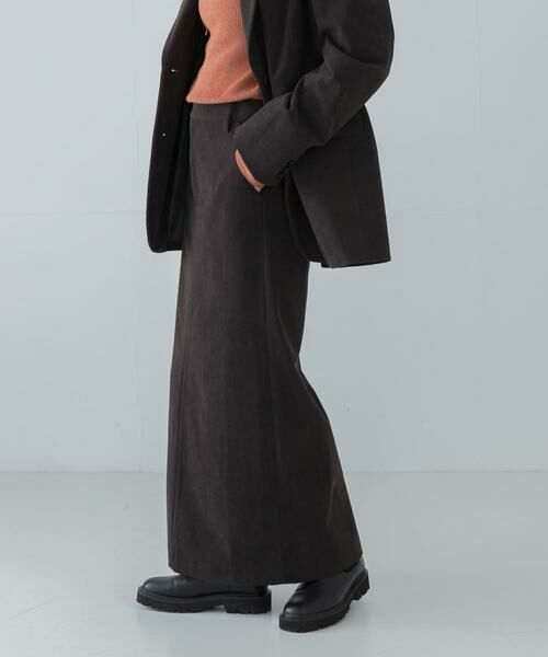 URBAN RESEARCH / アーバンリサーチ スカート | トリコットコーデュロイスカート | 詳細2