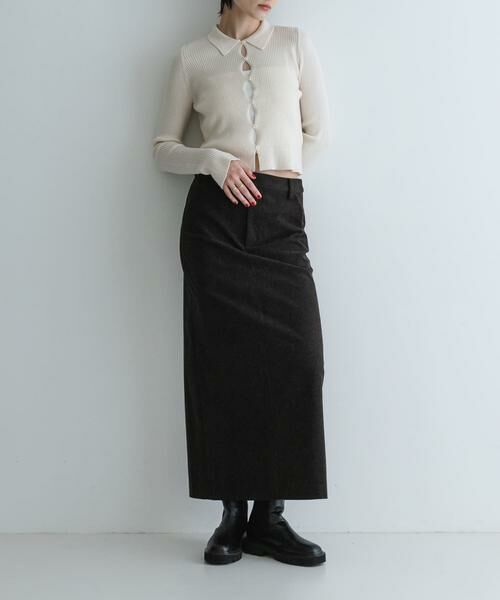 URBAN RESEARCH / アーバンリサーチ スカート | トリコットコーデュロイスカート | 詳細8
