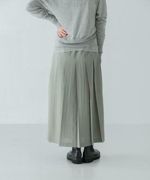 URBAN RESEARCH / アーバンリサーチ スカート | 梳毛ライクプリーツスカート | 詳細4