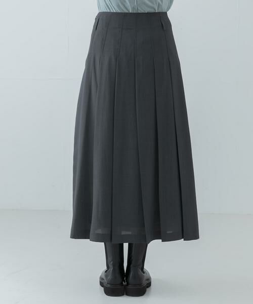URBAN RESEARCH / アーバンリサーチ スカート | 梳毛ライクプリーツスカート | 詳細21