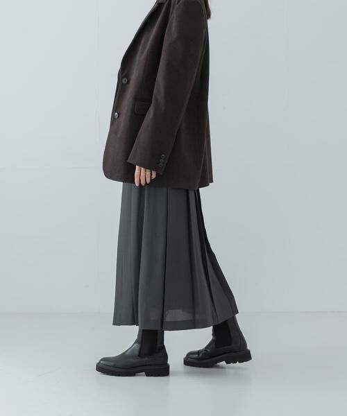 URBAN RESEARCH / アーバンリサーチ スカート | 梳毛ライクプリーツスカート | 詳細13