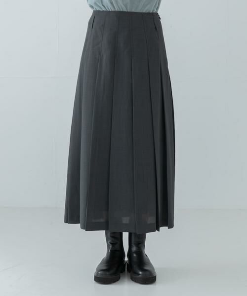 URBAN RESEARCH / アーバンリサーチ スカート | 梳毛ライクプリーツスカート | 詳細19