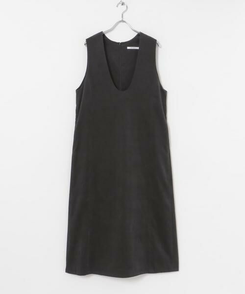 URBAN RESEARCH / アーバンリサーチ ワンピース | Uネックコーデュロイジャンパーワンピース | 詳細17