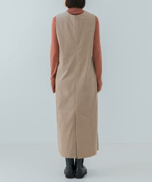 URBAN RESEARCH / アーバンリサーチ ワンピース | Uネックコーデュロイジャンパーワンピース | 詳細29