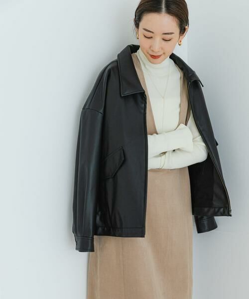 URBAN RESEARCH / アーバンリサーチ ワンピース | Uネックコーデュロイジャンパーワンピース | 詳細25