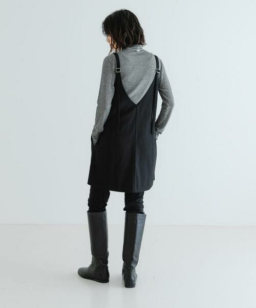 URBAN RESEARCH / アーバンリサーチ ワンピース | スクエアネックミニジャンパーワンピース | 詳細5