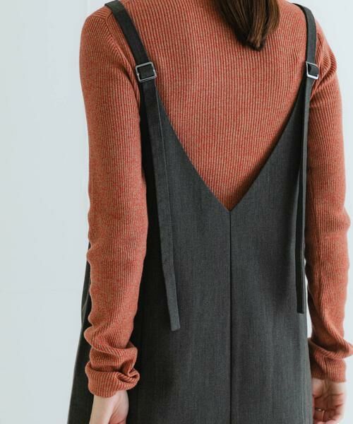 URBAN RESEARCH / アーバンリサーチ ワンピース | スクエアネックミニジャンパーワンピース | 詳細12