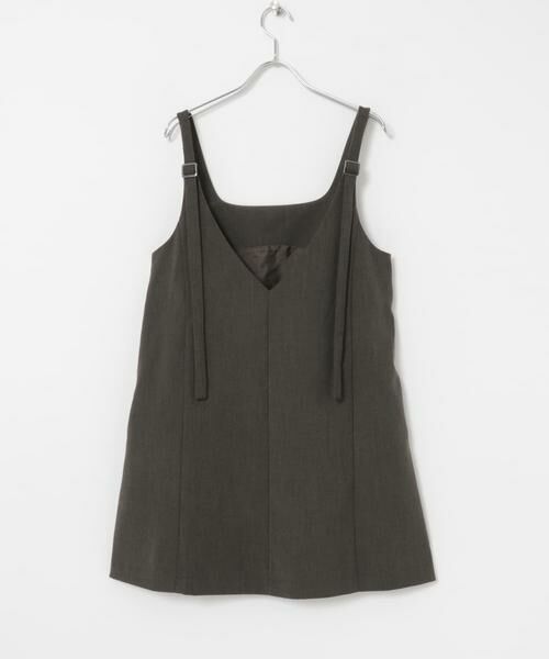 URBAN RESEARCH / アーバンリサーチ ワンピース | スクエアネックミニジャンパーワンピース | 詳細23