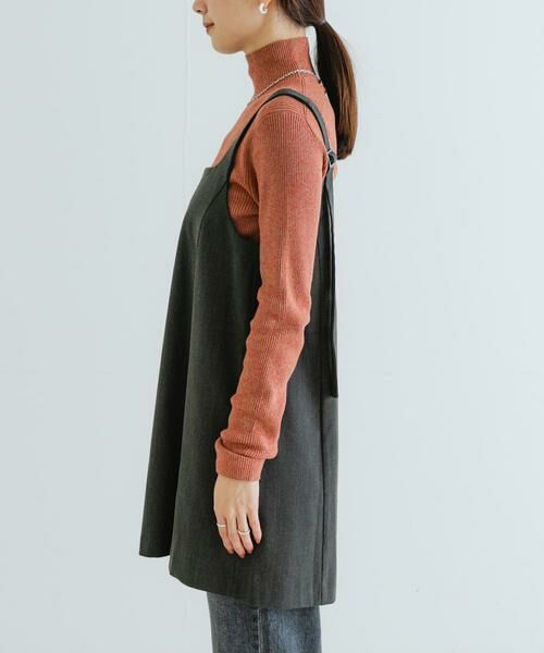 URBAN RESEARCH / アーバンリサーチ ワンピース | スクエアネックミニジャンパーワンピース | 詳細20