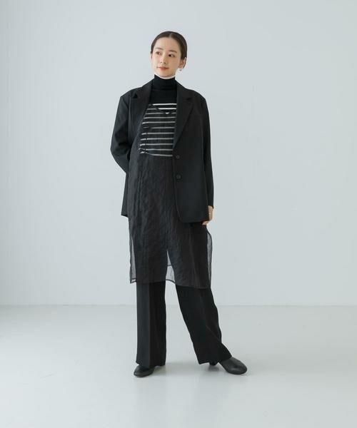 URBAN RESEARCH / アーバンリサーチ ワンピース | オーガンジーシアーキャミワンピース | 詳細3