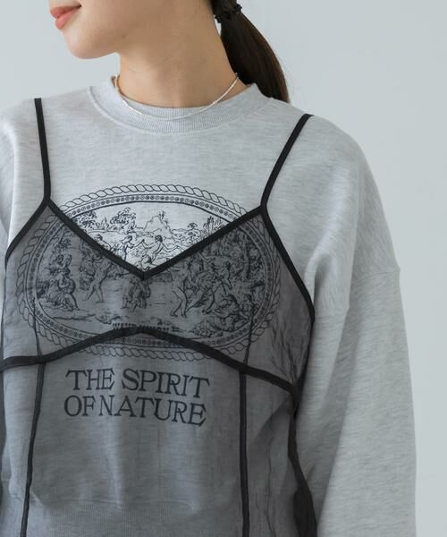 URBAN RESEARCH / アーバンリサーチ ワンピース | オーガンジーシアーキャミワンピース | 詳細4