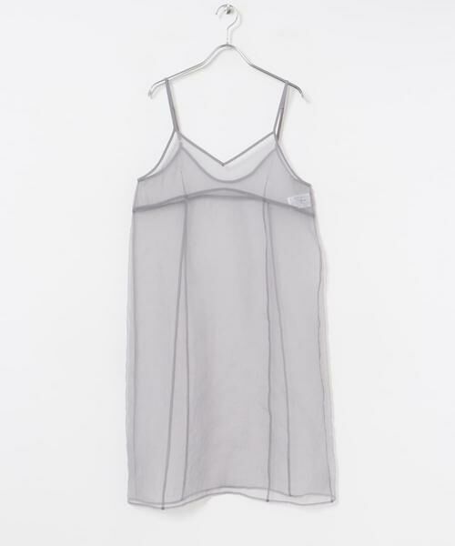 URBAN RESEARCH / アーバンリサーチ ワンピース | オーガンジーシアーキャミワンピース | 詳細19