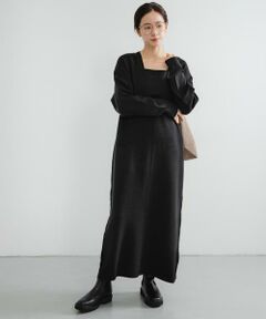 URBAN RESEARCH / アーバンリサーチ ワンピース | 深Vネックニットワンピース
