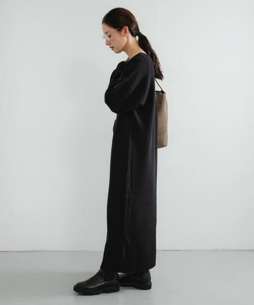 URBAN RESEARCH / アーバンリサーチ ワンピース | 深Vネックニットワンピース | 詳細4