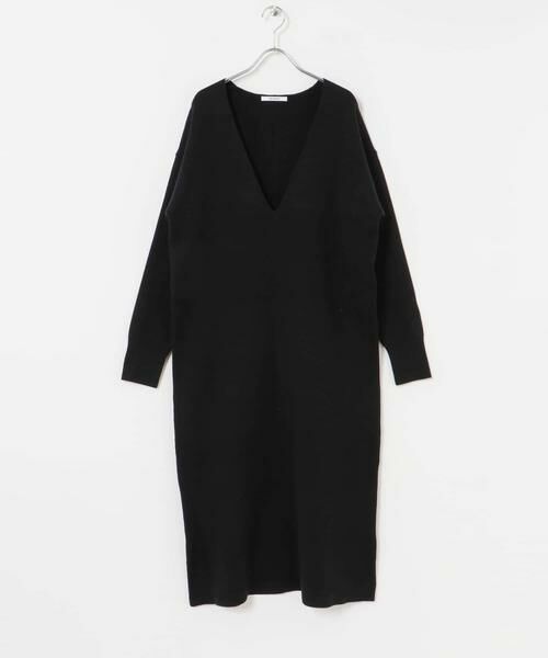 URBAN RESEARCH / アーバンリサーチ ワンピース | 深Vネックニットワンピース | 詳細7