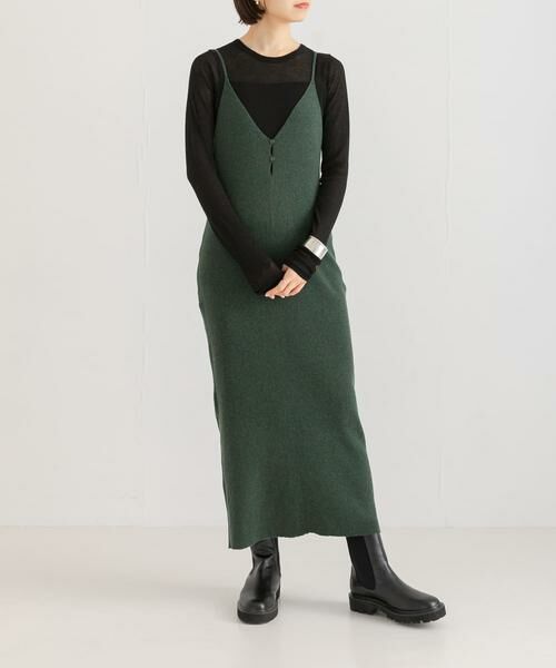 URBAN RESEARCH / アーバンリサーチ ワンピース | 2WAYニットキャミワンピース | 詳細2