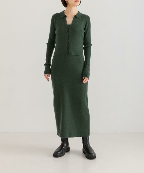 URBAN RESEARCH / アーバンリサーチ ワンピース | 2WAYニットキャミワンピース | 詳細4