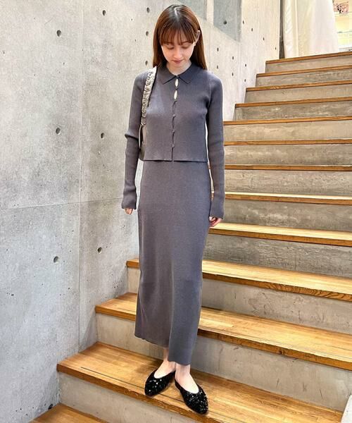 URBAN RESEARCH / アーバンリサーチ ワンピース | 2WAYニットキャミワンピース | 詳細21