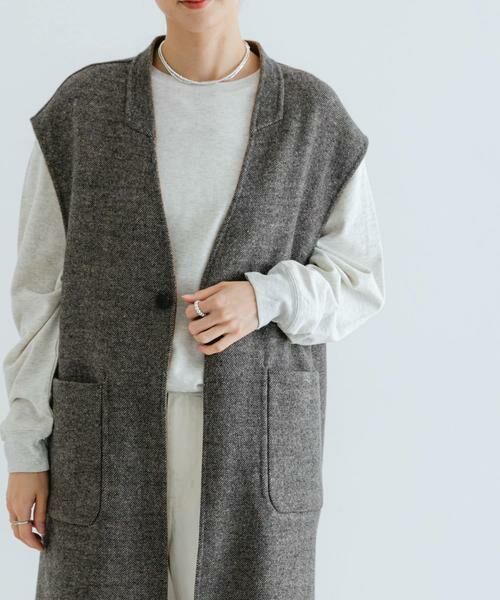 URBAN RESEARCH / アーバンリサーチ その他アウター | ジーロンラムウールリバーシブルジレ | 詳細1