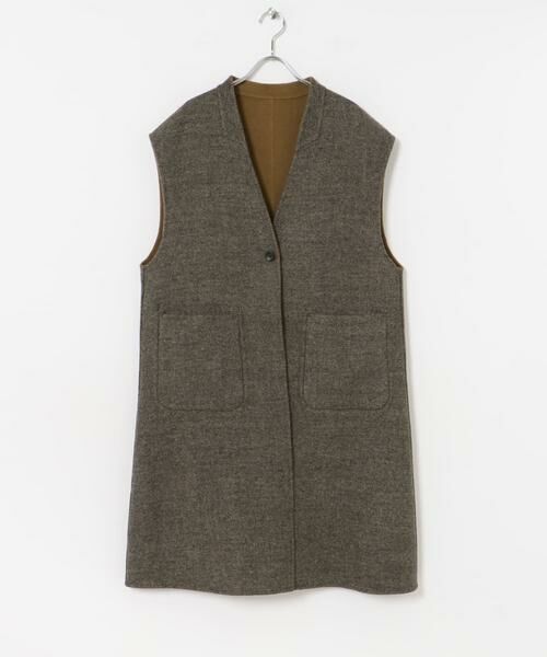 URBAN RESEARCH / アーバンリサーチ その他アウター | ジーロンラムウールリバーシブルジレ | 詳細12