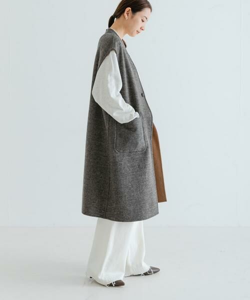 URBAN RESEARCH / アーバンリサーチ その他アウター | ジーロンラムウールリバーシブルジレ | 詳細3