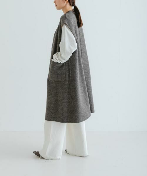 URBAN RESEARCH / アーバンリサーチ その他アウター | ジーロンラムウールリバーシブルジレ | 詳細5