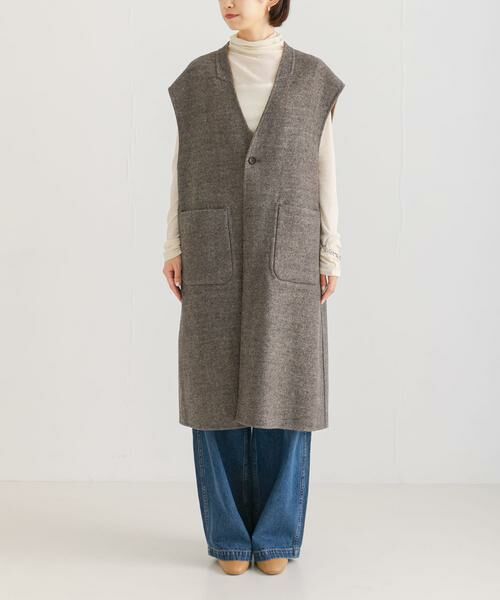 URBAN RESEARCH / アーバンリサーチ その他アウター | ジーロンラムウールリバーシブルジレ | 詳細8