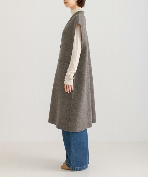URBAN RESEARCH / アーバンリサーチ その他アウター | ジーロンラムウールリバーシブルジレ | 詳細9