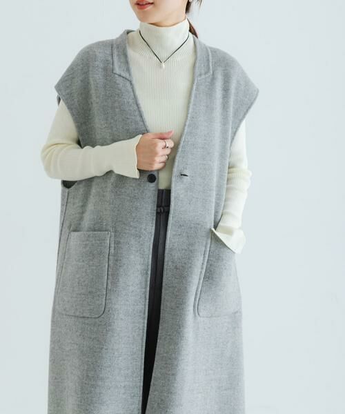URBAN RESEARCH / アーバンリサーチ その他アウター | ジーロンラムウールリバーシブルジレ | 詳細18
