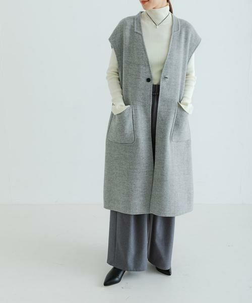 URBAN RESEARCH / アーバンリサーチ その他アウター | ジーロンラムウールリバーシブルジレ | 詳細19