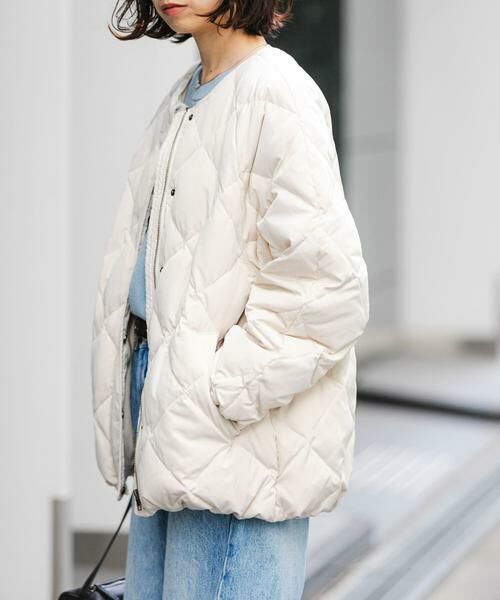 URBAN RESEARCH / アーバンリサーチ ダウンジャケット・ベスト | 『WEB/一部店舗限定』コクーンキルティングダウン | 詳細1